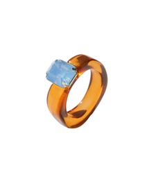 カラーストーン アクリルリング