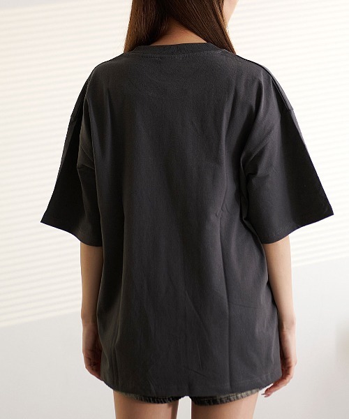SILVER BULLET(シルバーバレット)の「『SILVER BULLET SELECT AP/シルバーバレットセレクト』Gremlins/グレムリン バイクTEE(Tシャツ/カットソー・レディース・スミクロ/アイボリー・LL/L/M)」の8枚目の写真