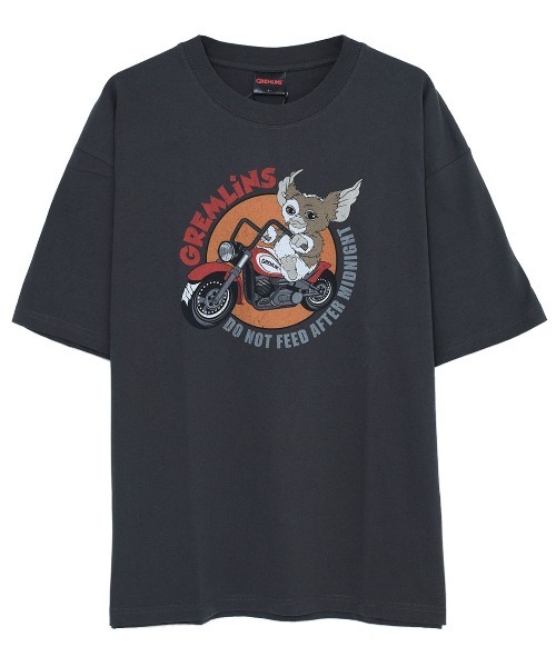 SILVER BULLET(シルバーバレット)の「『SILVER BULLET SELECT AP/シルバーバレットセレクト』Gremlins/グレムリン バイクTEE(Tシャツ/カットソー・レディース・スミクロ/アイボリー・LL/L/M)」の9枚目の写真