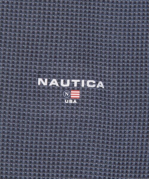 NAUTICA(ノーティカ)の「NAUTICA/ノーティカ Essentials タイトフィット S/S ヘンリーネック ワッフル ピグメントTシャツ(Tシャツ/カットソー・メンズ・ネイビー/オリーブ/チャコールグレー・MEDIUM/SMALL/LARGE/XX-LARGE/X-LARGE)」の16枚目の写真