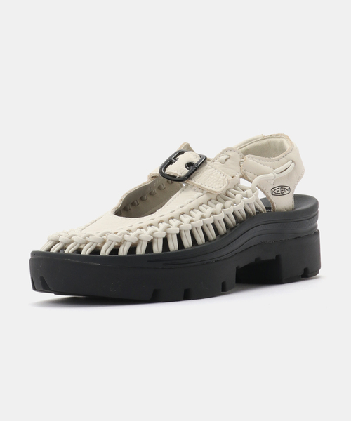 KEEN（キーン）の「KEEN UNEEK PLT MARY JANE 1031832（サンダル・レディース・ホワイト・25cm/24cm/23cm）」の2枚目の写真