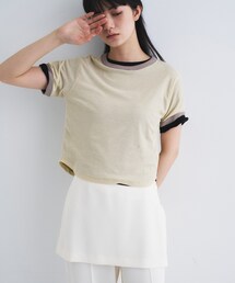 sheer ringer tee