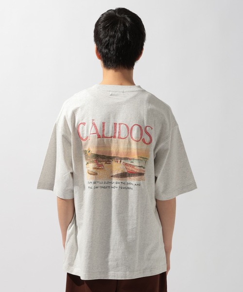 niko and...(ニコアンド)の「スーベニア刺繍Tシャツ(Tシャツ/カットソー・メンズ・グレー系その他/オフホワイト/杢グレー・LARGE/MEDIUM)」の16枚目の写真