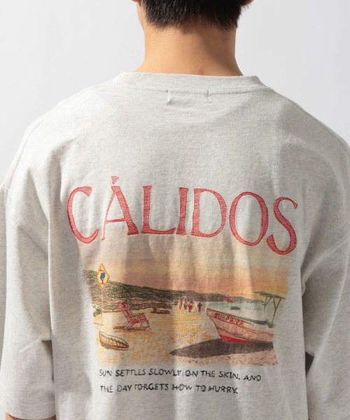 niko and...(ニコアンド)の「スーベニア刺繍Tシャツ(Tシャツ/カットソー・メンズ・グレー系その他/オフホワイト/杢グレー・LARGE/MEDIUM)」の17枚目の写真