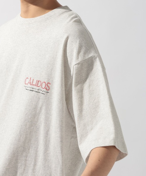 niko and...(ニコアンド)の「スーベニア刺繍Tシャツ(Tシャツ/カットソー・メンズ・グレー系その他/オフホワイト/杢グレー・LARGE/MEDIUM)」の19枚目の写真