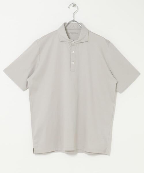 URBAN RESEARCH DOORS(アーバンリサーチドアーズ)の「LIFE STYLE TAILOR 『UR TECH』サマシェア ドレスポロ(シャツ/ブラウス・メンズ・ライトグレー/ネイビー・MEDIUM/LARGE)」の8枚目の写真