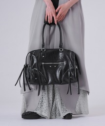 狐独（コドク）の「コードデザインボストンBAG（ボストンバッグ）」