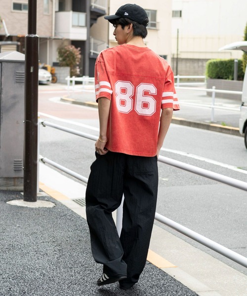 WEGO(ウィゴー)の「WEGO/【26春夏新作】ナイロンイージーパンツ(その他パンツ・メンズ・チャコールグレー/ブラック/グリーン/ピンク・MEDIUM/LARGE)」の8枚目の写真