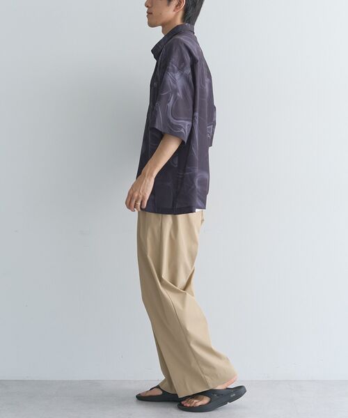 CRAFT STANDARD BOUTIQUE（クラフトスタンダードブティック）の「タイダイ柄半袖シャツ（シャツ/ブラウス・メンズ・ブラック/ホワイト・L/M）」の13枚目の写真