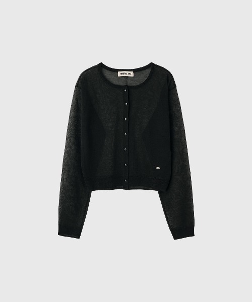 GENERAL IDEA(ジェネラルアイデア)の「【GENERAL IDEA】パッカブルシアーロングスリーブカーディガン / PACKABLE SHEER LONG SLEEVE CARDIGAN(カーディガン/ボレロ・レディース・グレー/ホワイト/ブラック/レモンイエロー・L/M/S)」の9枚目の写真