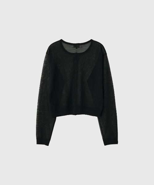 GENERAL IDEA(ジェネラルアイデア)の「【GENERAL IDEA】パッカブルシアーロングスリーブカーディガン / PACKABLE SHEER LONG SLEEVE CARDIGAN(カーディガン/ボレロ・レディース・グレー/ホワイト/ブラック/レモンイエロー・L/M/S)」の10枚目の写真