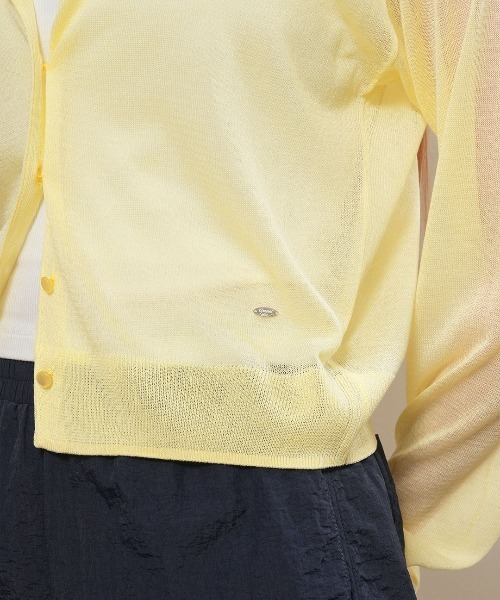 GENERAL IDEA(ジェネラルアイデア)の「【GENERAL IDEA】パッカブルシアーロングスリーブカーディガン / PACKABLE SHEER LONG SLEEVE CARDIGAN(カーディガン/ボレロ・レディース・グレー/ホワイト/ブラック/レモンイエロー・L/M/S)」の20枚目の写真