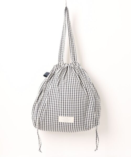 Jouet(ジョエット)の「【 JOUET / ジョエット 】 くるっと コンパクト チェック 巾着 トート(トートバッグ・レディース・オレンジ/ブラウン/ネイビー/ミント・FREE)」の3枚目の写真