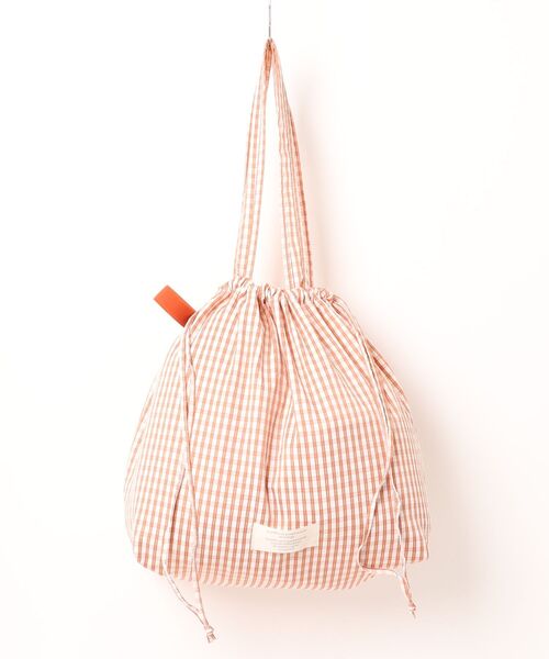 Jouet(ジョエット)の「【 JOUET / ジョエット 】 くるっと コンパクト チェック 巾着 トート(トートバッグ・レディース・オレンジ/ブラウン/ネイビー/ミント・FREE)」の13枚目の写真