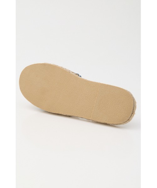 RODEO CROWNS WIDE BOWL(ロデオクラウンズワイドボウル)の「DENIM JUTE SANDAL(サンダル・レディース・ブルー系その他/ブラック系その他・MEDIUM/LARGE)」の15枚目の写真