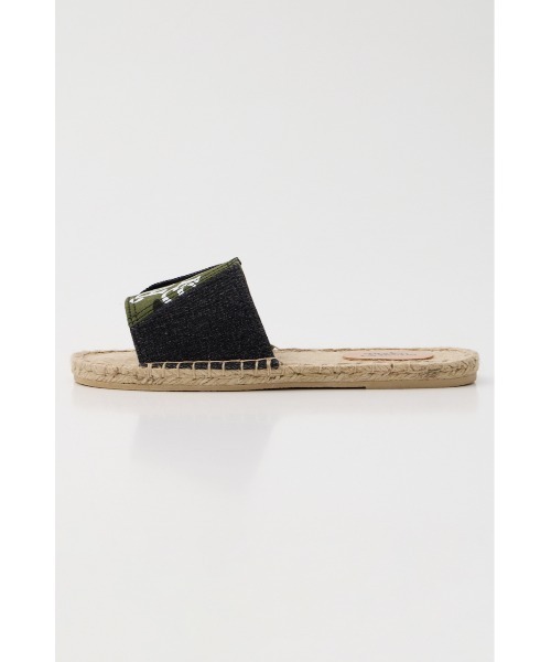 RODEO CROWNS WIDE BOWL(ロデオクラウンズワイドボウル)の「DENIM JUTE SANDAL(サンダル・レディース・ブルー系その他/ブラック系その他・MEDIUM/LARGE)」の3枚目の写真