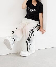 algy | サイドラインりぼんシアーパンツ(その他パンツ)