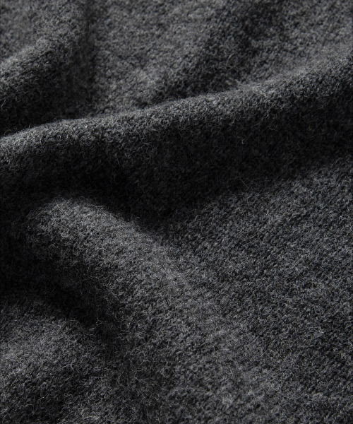 NONBLANK（ノンブランク）の「ウールカラー ニット_TAILOR GREY（ニット/セーター・メンズ・グレー・MEDIUM/LARGE/X-LARGE）」の10枚目の写真