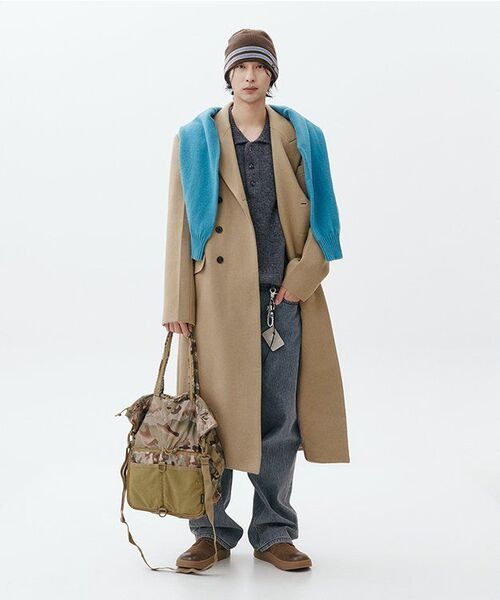 NONBLANK（ノンブランク）の「ウールカラー ニット_TAILOR GREY（ニット/セーター・メンズ・グレー・MEDIUM/LARGE/X-LARGE）」の12枚目の写真