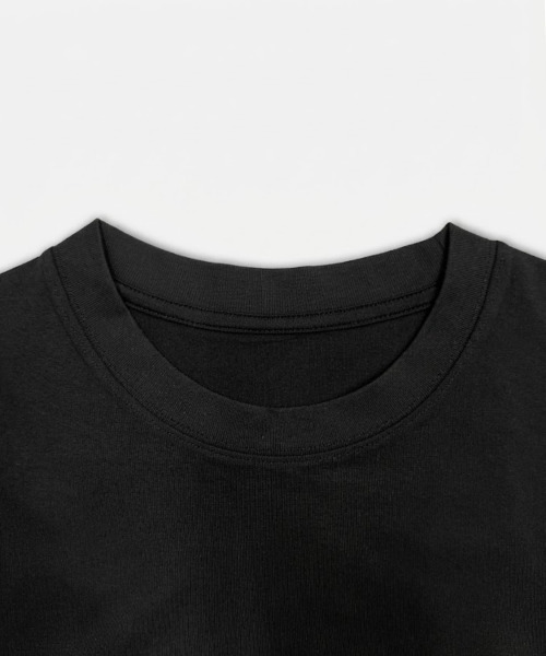 manu(マニュ)の「S-09E Big Identity Topo(Tシャツ/カットソー・メンズ・ブラック/ホワイト・X-LARGE/LARGE/MEDIUM/SMALL)」の7枚目の写真