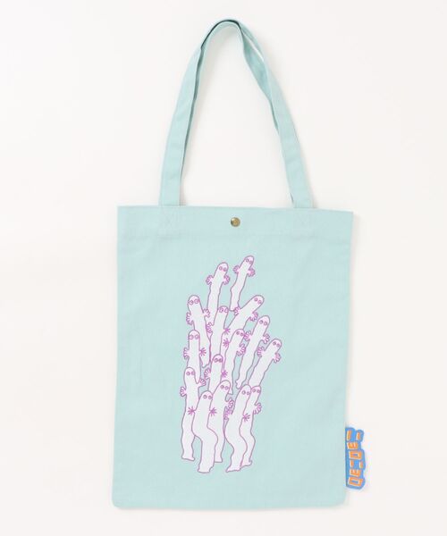 MOOMIN(ムーミン)の「【 MOOMIN 】 刺繍トート ニョロニョロフェア(トートバッグ・レディース・グリーン・FREE)」の1枚目の写真