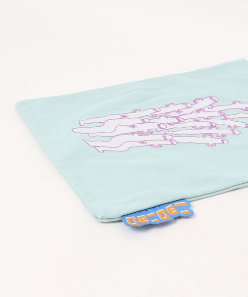 MOOMIN(ムーミン)の「【 MOOMIN 】 刺繍トート ニョロニョロフェア(トートバッグ・レディース・グリーン・FREE)」の3枚目の写真