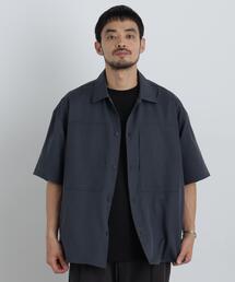COOLFIBER(R)ドレープツイルシャツ半袖