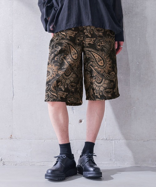 MDR(エムディアール)の「ゴブランペイズリーショーツ(その他パンツ・メンズ・ブラック・M/L/XL)」の20枚目の写真