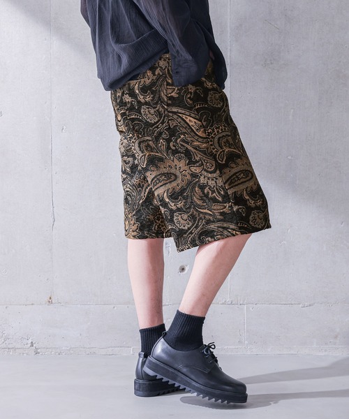 MDR(エムディアール)の「ゴブランペイズリーショーツ(その他パンツ・メンズ・ブラック・M/L/XL)」の19枚目の写真