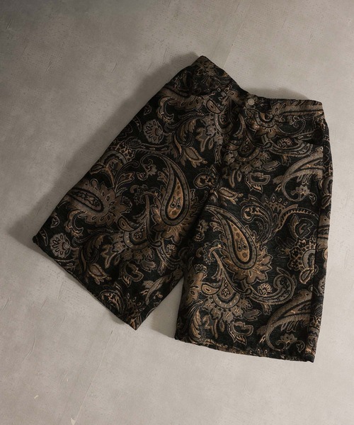 MDR(エムディアール)の「ゴブランペイズリーショーツ(その他パンツ・メンズ・ブラック・M/L/XL)」の15枚目の写真