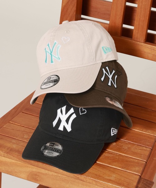 NEW ERA(ニューエラ)の「【NEW ERA(ニューエラ)】別注 LOGO H CAP(KIDS)(キャップ・キッズ・ブラック/ブラウン/ストーン・FREE)」の13枚目の写真