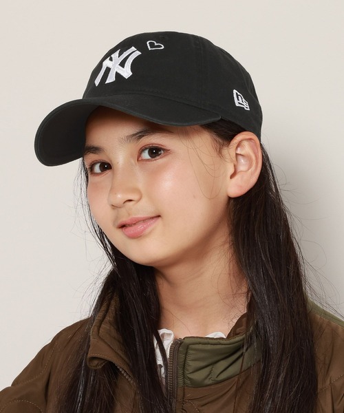 NEW ERA(ニューエラ)の「【NEW ERA(ニューエラ)】別注 LOGO H CAP(KIDS)(キャップ・キッズ・ブラック/ブラウン/ストーン・FREE)」の12枚目の写真