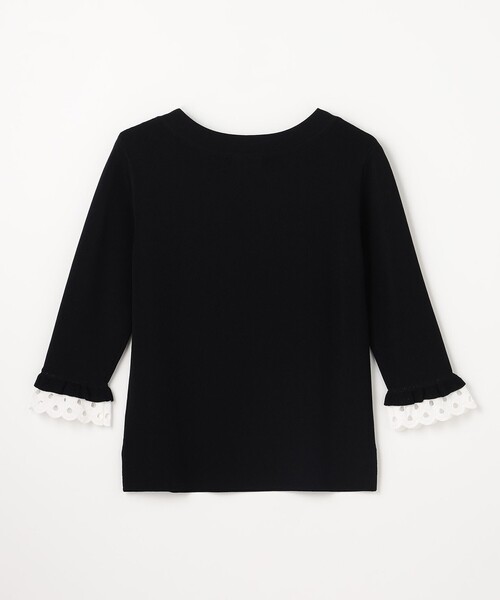 ANY SIS（エニィスィス）の「レースポイント プルオーバー（ニット/セーター・レディース・ブラック系/ワイン系・X-LARGE）」の14枚目の写真