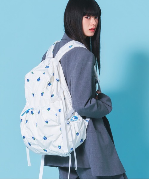 Casselini(キャセリーニ)の「Casselini(キャセリーニ)Embro backpack(バックパック/リュック・レディース・ホワイト/ブラック系その他/ブラック・FREE)」の16枚目の写真