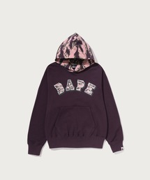 TIGER CAMO BAPE LOGO PULLOVER HOODIE