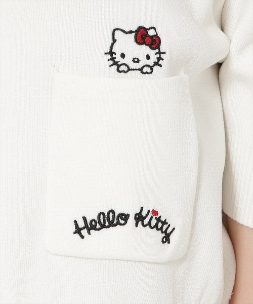 WILLSELECTION(ウィルセレクション)の「WILLSELECTION×HELLO KITTY 刺繍ニットカーディガン(カーディガン/ボレロ・レディース・オフホワイト/ネイビー/ピンク・FREE)」の14枚目の写真