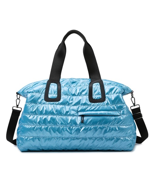 CERCA(チェルカ)の「【Bls】【ZA】【Bling Leads】ヨガバッグ フィットネス 大容量(BL)(トートバッグ・レディース・シルバー/ブルー/ゴールド/ブラック・FREE)」の6枚目の写真