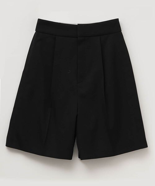 LANVIN en Bleu(ランバンオンブルー)の「ウールツイルショートパンツ(その他パンツ・レディース・ブラック/チャコールグレー・36/38)」の2枚目の写真