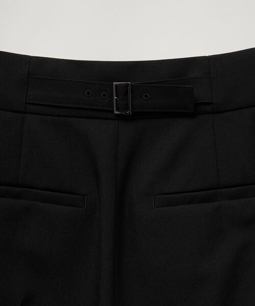 LANVIN en Bleu(ランバンオンブルー)の「ウールツイルショートパンツ(その他パンツ・レディース・ブラック/チャコールグレー・36/38)」の13枚目の写真