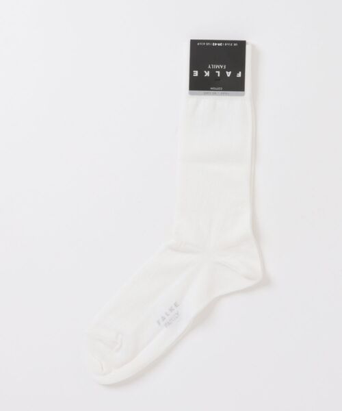 FALKE（ファルケ）の「FALKE | Family Socks（ソックス/靴下・メンズ・ネイビー/ホワイト/ライトグレー/ブルー系その他/ベージュ系その他/ブラック・39/42）」の2枚目の写真