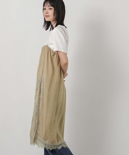 Gready Brilliant(グレディブリリアン)の「サテンレース2WAYスカート(スカート・レディース・キャメル/ブラック・38)」の20枚目の写真