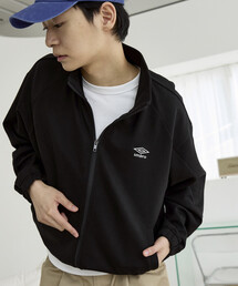 UMBRO × PUBLUX/アンブロ <セットアップ対応>別注 ダンボール スウェット トラックジャケット　限定展開