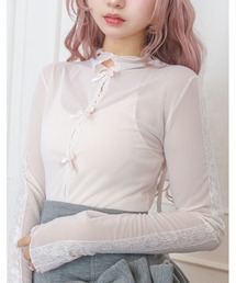 sheer ribbon tops