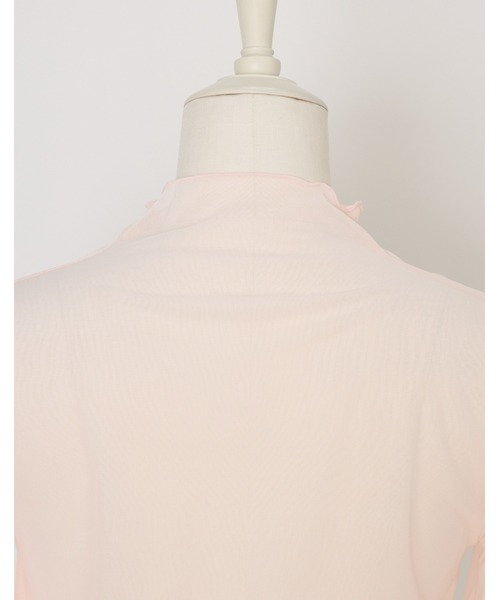 Fiorforte(フィオルフォルテ)の「sheer ribbon tops(その他トップス・レディース・ベビーピンク/マルチ・FREE)」の8枚目の写真