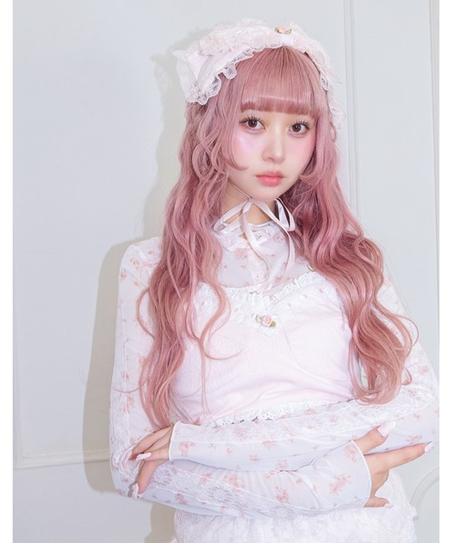 Fiorforte(フィオルフォルテ)の「sheer ribbon tops(その他トップス・レディース・ベビーピンク/マルチ・FREE)」の16枚目の写真