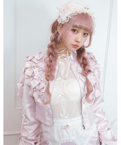 Fiorforte(フィオルフォルテ)の「sheer ribbon tops(その他トップス・レディース・ベビーピンク/マルチ・FREE)」の20枚目の写真
