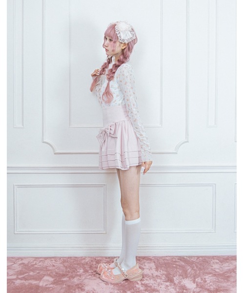 Fiorforte(フィオルフォルテ)の「sheer ribbon tops(その他トップス・レディース・ベビーピンク/マルチ・FREE)」の22枚目の写真