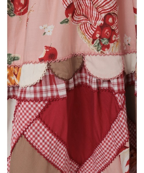 PINK HOUSE(ピンクハウス)の「オータム・キッチンプリントパッチワークスカート(スカート・レディース・ネイビー/クリーム/ブラウン/ピンク・フリー)」の19枚目の写真
