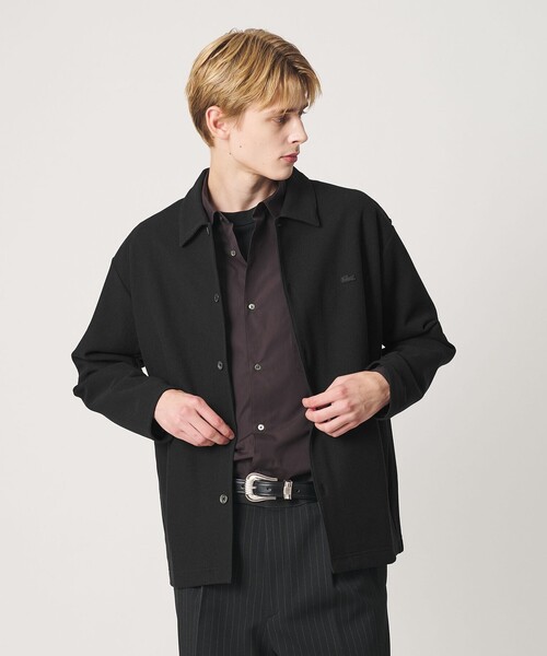 LACOSTE（ラコステ）の「＜LACOSTE for BEAUTY&YOUTH＞ ワントーン シャツ ジャケット（カーディガン/ボレロ・メンズ・ブラウン系/グレー系/ブラック・S/L/XL/M）」の11枚目の写真
