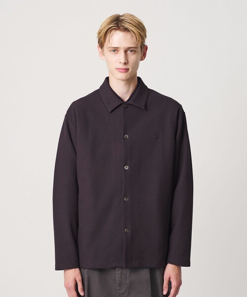 LACOSTE（ラコステ）の「＜LACOSTE for BEAUTY&YOUTH＞ ワントーン シャツ ジャケット（カーディガン/ボレロ・メンズ・ブラウン系/グレー系/ブラック・S/L/XL/M）」の12枚目の写真